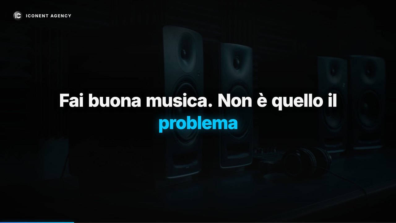 ICONENT Agency — come si arriva in major, anteprima video